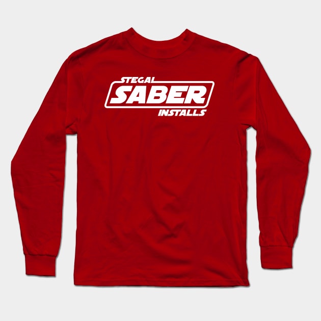 Stegal Saber Installs Long Sleeve T-Shirt by IllustCreations